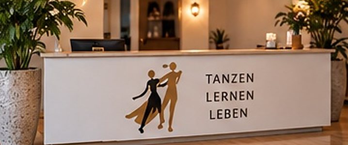 Empfangstresen einer Tanzschule (Beispielbild)